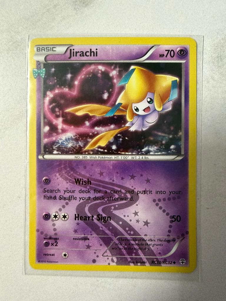 Pokemon TCG Jirachi RC13/RC32, Ophalen of Verzenden, Zo goed als nieuw