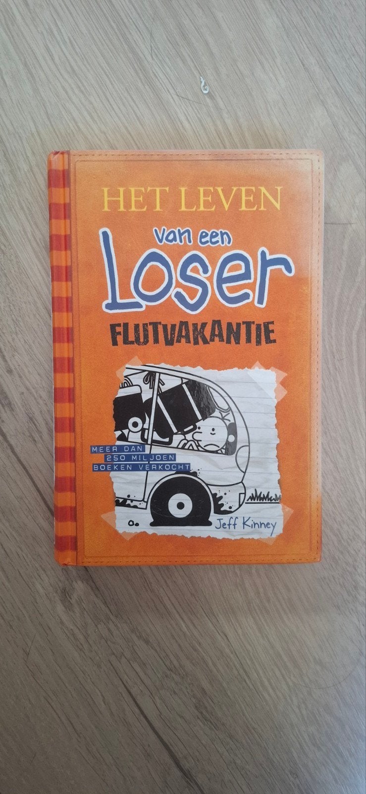 Het Leven van een Loser: Flutvakantie - Jeff Kinney, Ophalen of Verzenden, Gelezen, Jeff Kinney, Fictie
