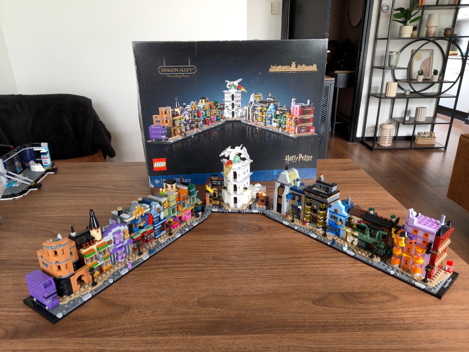 LEGO Harry Potter 76444 Wegisweg (Diagon Alley), Ophalen of Verzenden, Zo goed als nieuw