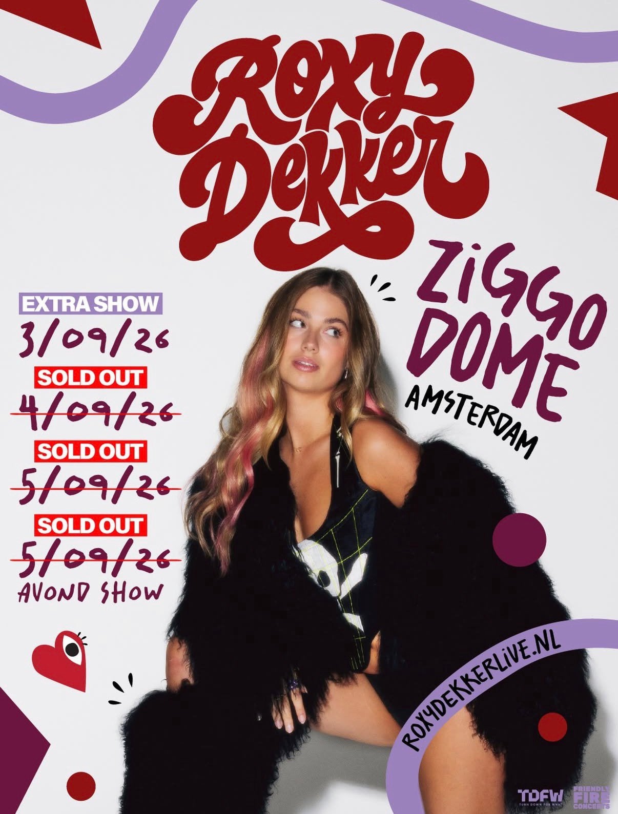 2x Roxy Dekker – Ziggo Dome | 3 september 2026, Twee personen, September