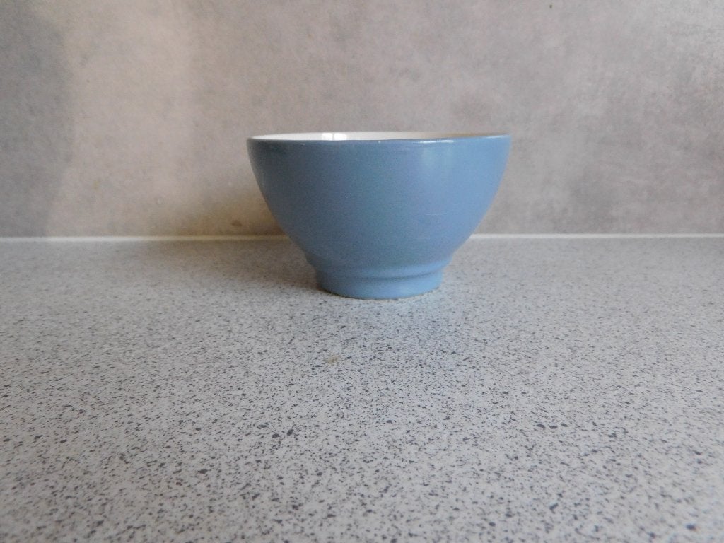 Spoelkom Blauw Petrus Regout Maastricht - 10x6 cm, Antiek en Kunst, Ophalen of Verzenden