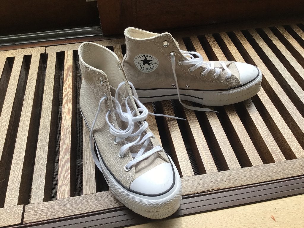 All Star Converse, Kleding | Dames, Schoenen, Beige, Ophalen of Verzenden, Converse All Stars, Sneakers of Gympen