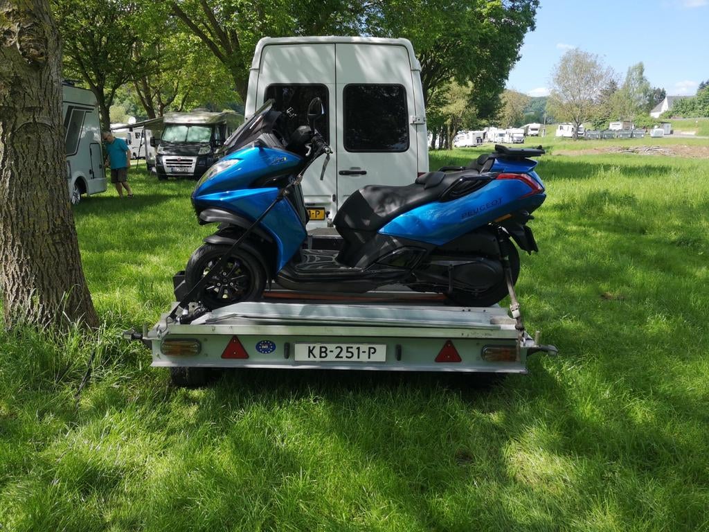 Shorty Dwars fabrieks aanhanger trailer, Auto diversen, Aanhangers en Bagagewagens, Ophalen