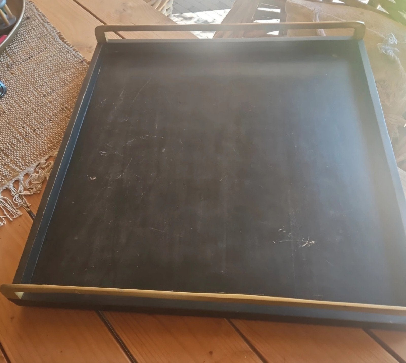 dienblad rivièra Maison, Huis en Inrichting, Woonaccessoires | Dienbladen, Ophalen, Gebruikt, Dienblad, Rechthoekig