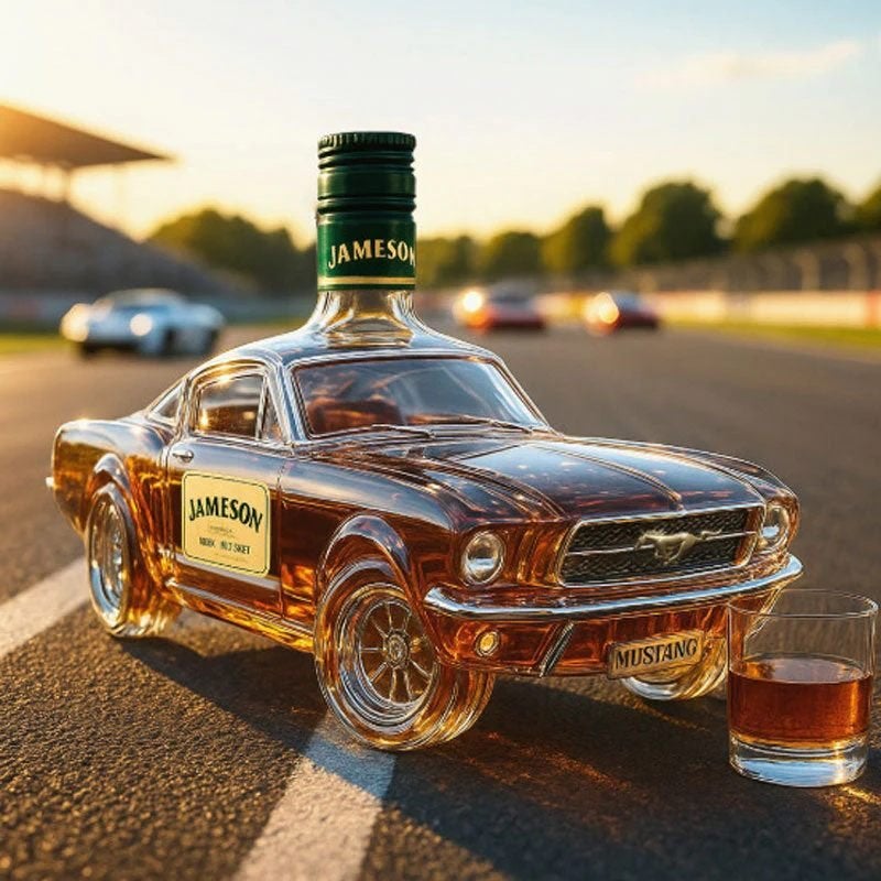 Jameson Mustang Whisky Fles - 300 ml, Ophalen of Verzenden