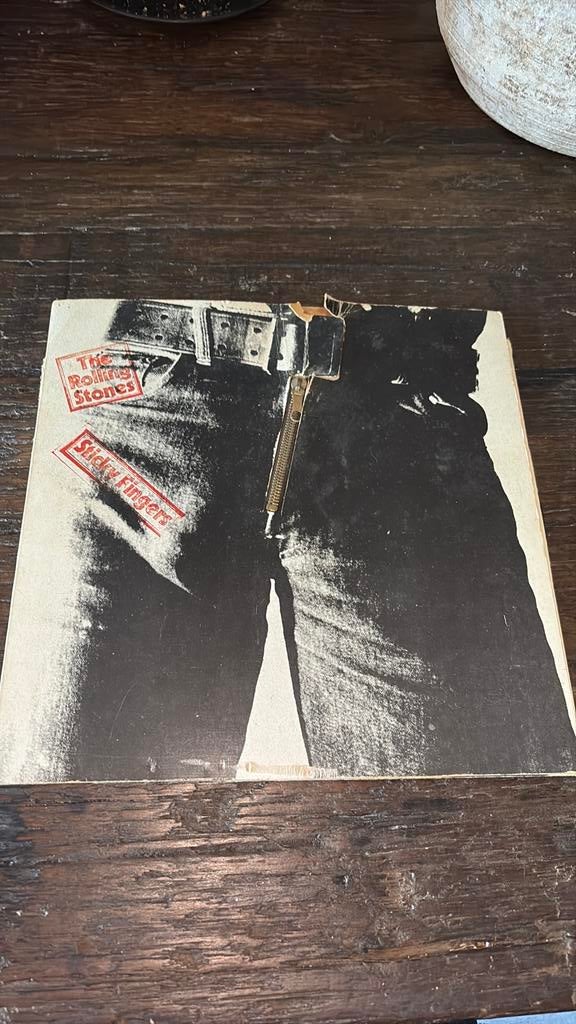 The Rolling Stones - sticky fingers LP, Cd's en Dvd's, Vinyl | Rock, Ophalen of Verzenden, Zo goed als nieuw, 12 inch, Poprock