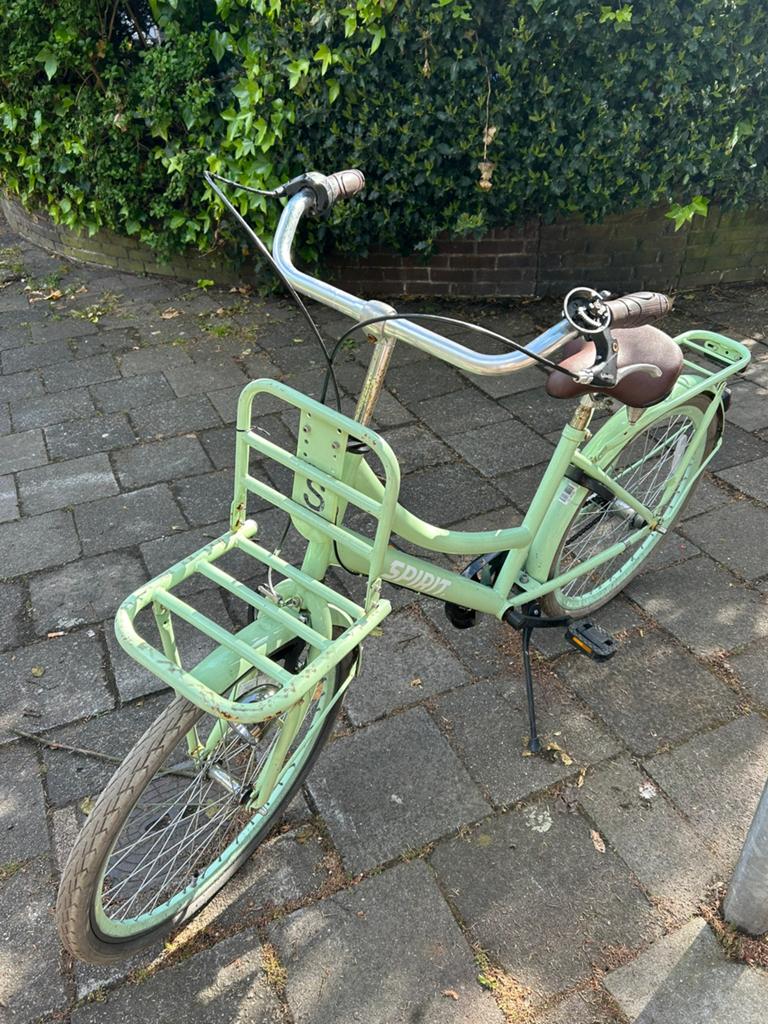 Spirit 26” Meisjefiets, Fietsen en Brommers, Terugtraprem, Gebruikt, Versnellingen, Ophalen