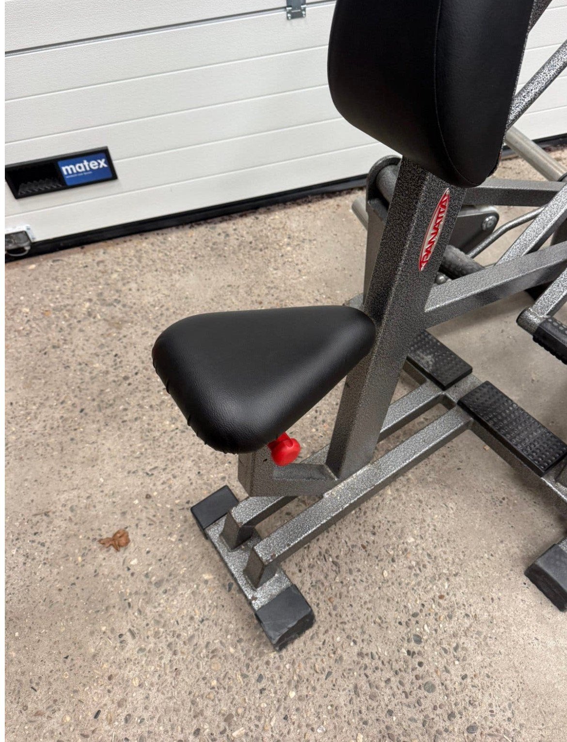 Panatta plate loaded row / seated row / fitness / gym, Ophalen, Benen, Gebruikt, -