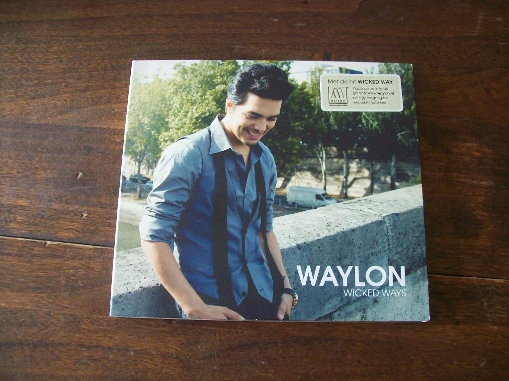 CD : Waylon - wicked ways / GESIGNEERD, Ophalen of Verzenden, Zo goed als nieuw