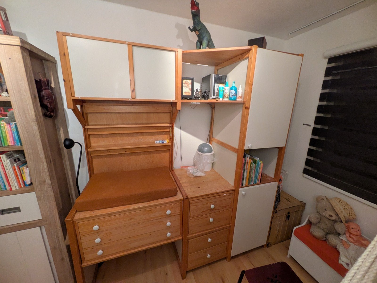 commode vintage Lundia, Ophalen, Gebruikt, 50 tot 70 cm, 100 cm of meer