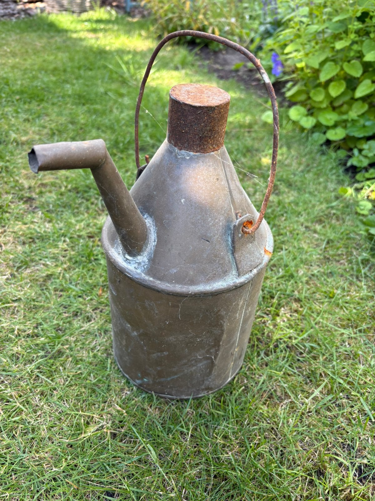 Oude petroleum kan, Ophalen of Verzenden