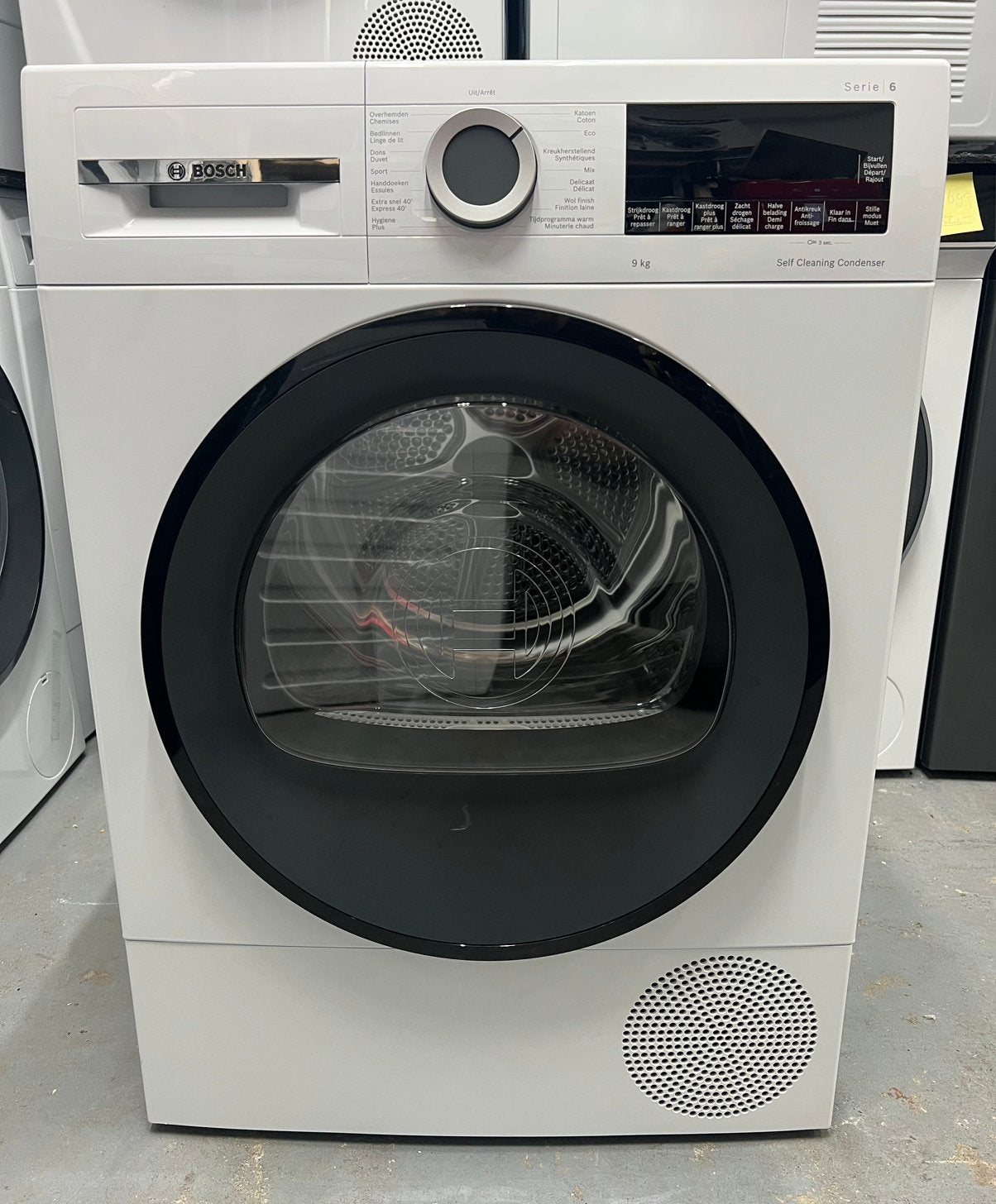 Bosch Serie 6 droger 9KG AutoDry & SelfCleaning Condenser, 8 tot 10 kg, Ophalen of Verzenden, Zo goed als nieuw, 85 tot 90 cm