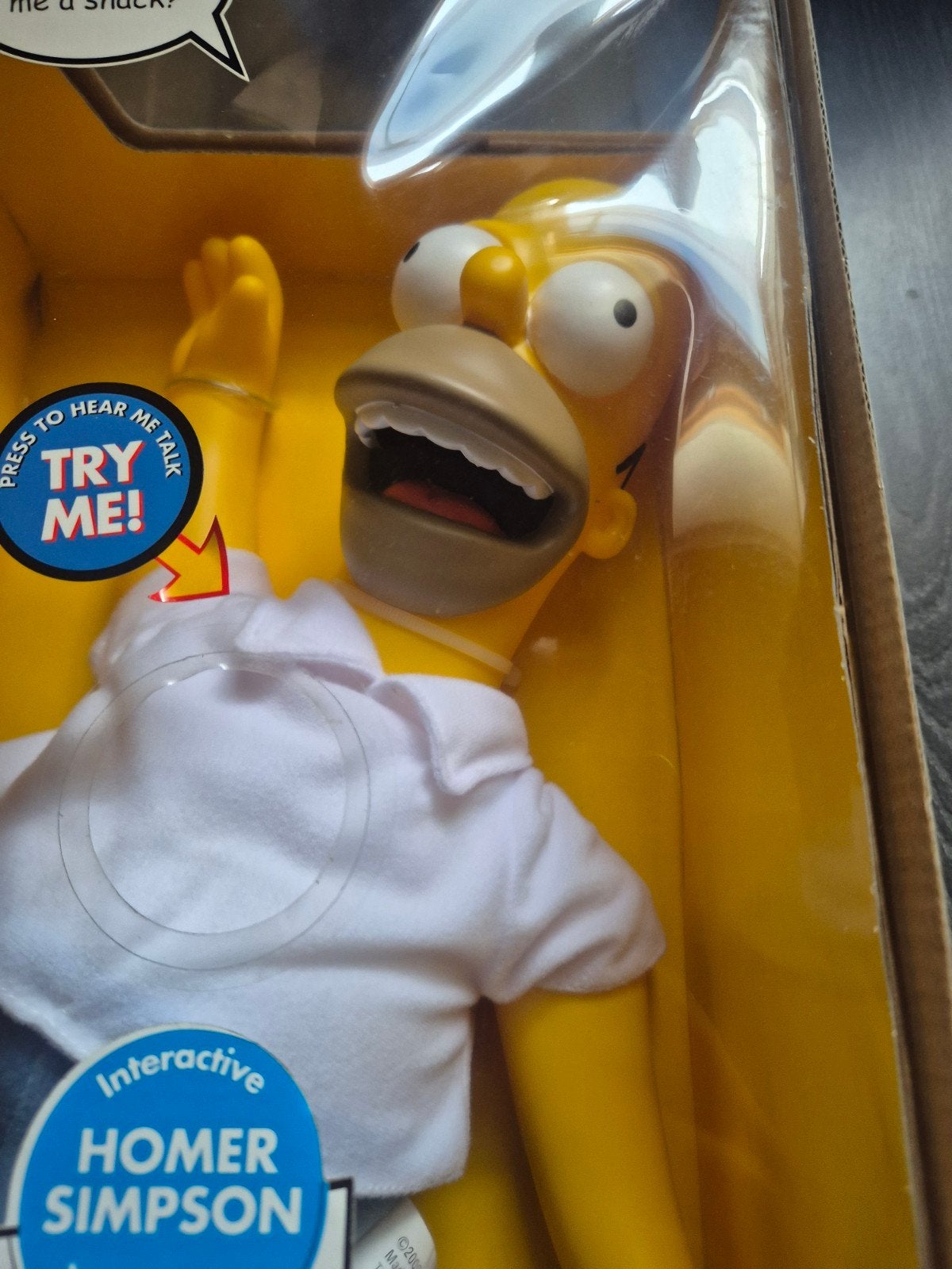 Interactieve Homer Simpson pratende figuur - Nieuw in doos, Ophalen of Verzenden, Nieuw
