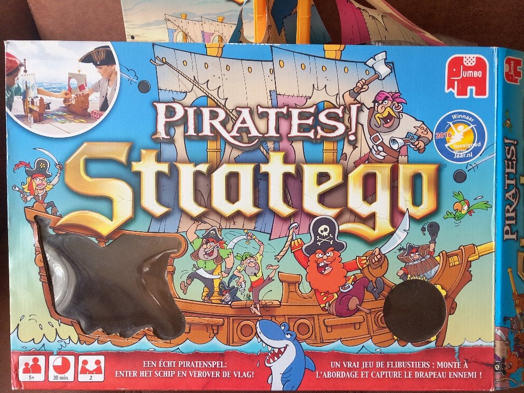 Pirates stratego, Een of twee spelers, Ophalen of Verzenden, Zo goed als nieuw, Jumbo