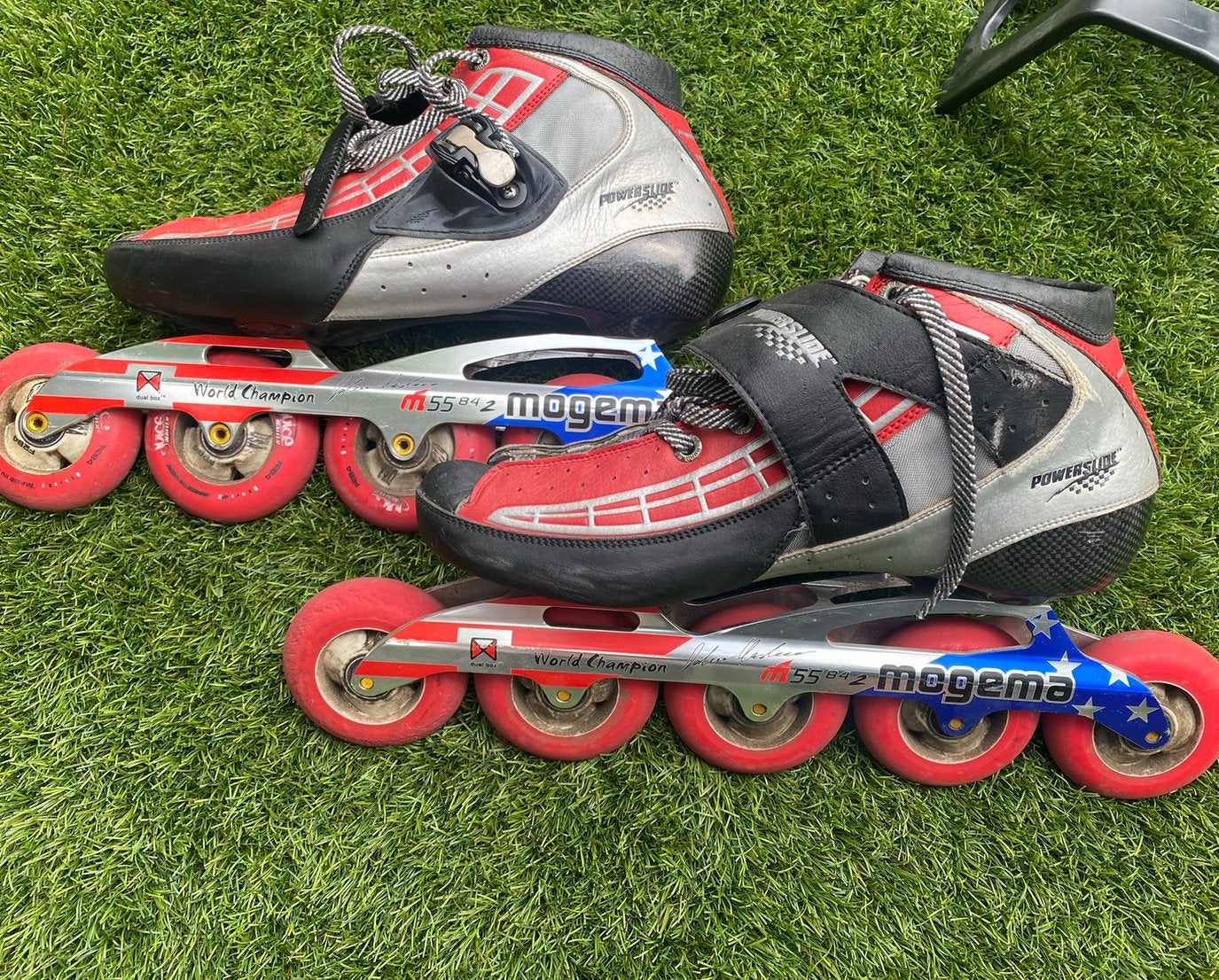 Skeelers Powerslide maat 46, Inline skates 5 wielen, Heren, Ophalen of Verzenden, Zo goed als nieuw