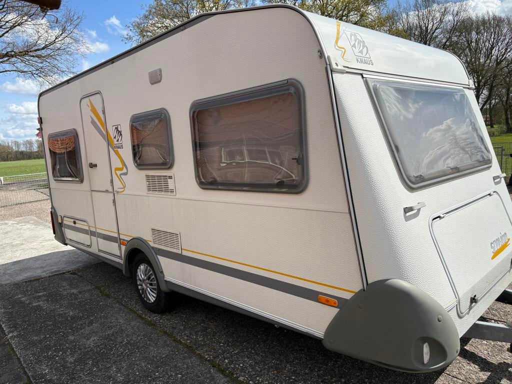 Knaus sudwind 450, Caravans en Kamperen, Caravans, Serviceluik, Rondzit, 750 - 1000 kg, Particulier