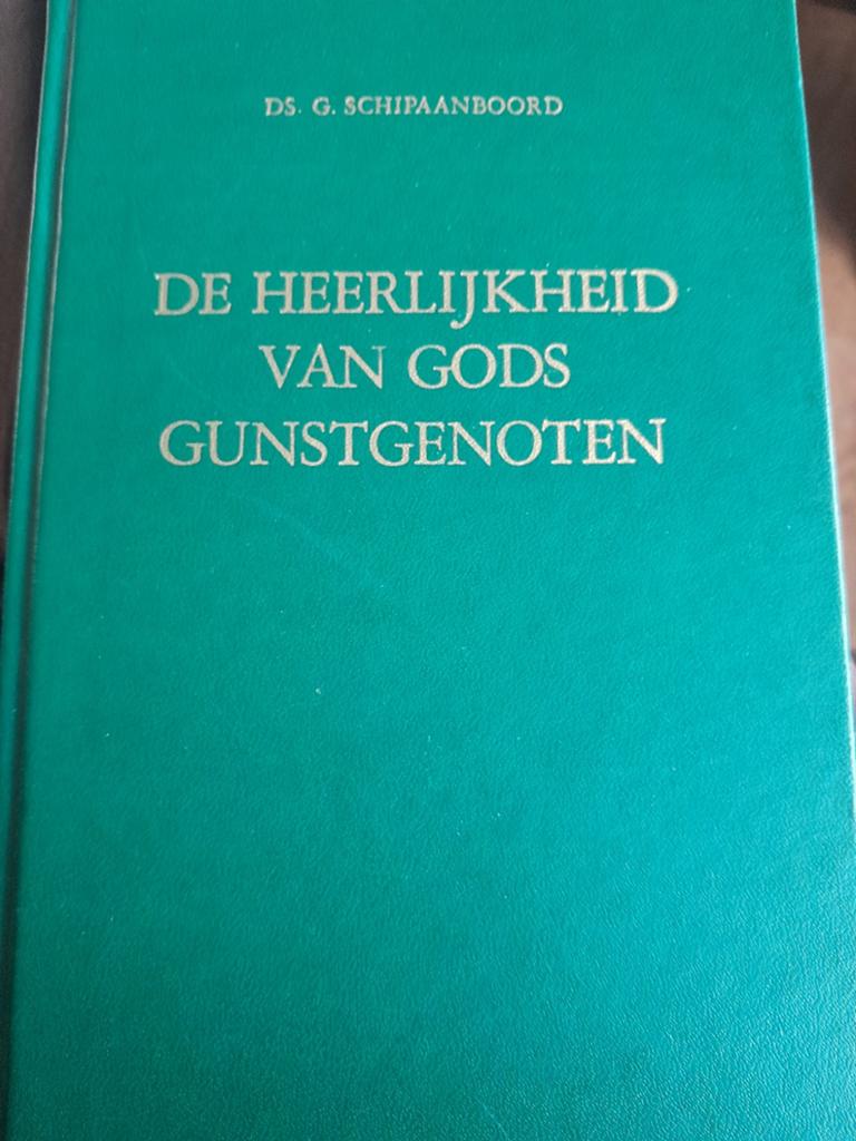 De heerlijkheid van Gods gunstgenoten (ds Schipaanboord), Boeken, Godsdienst en Theologie, Ophalen of Verzenden, Zo goed als nieuw