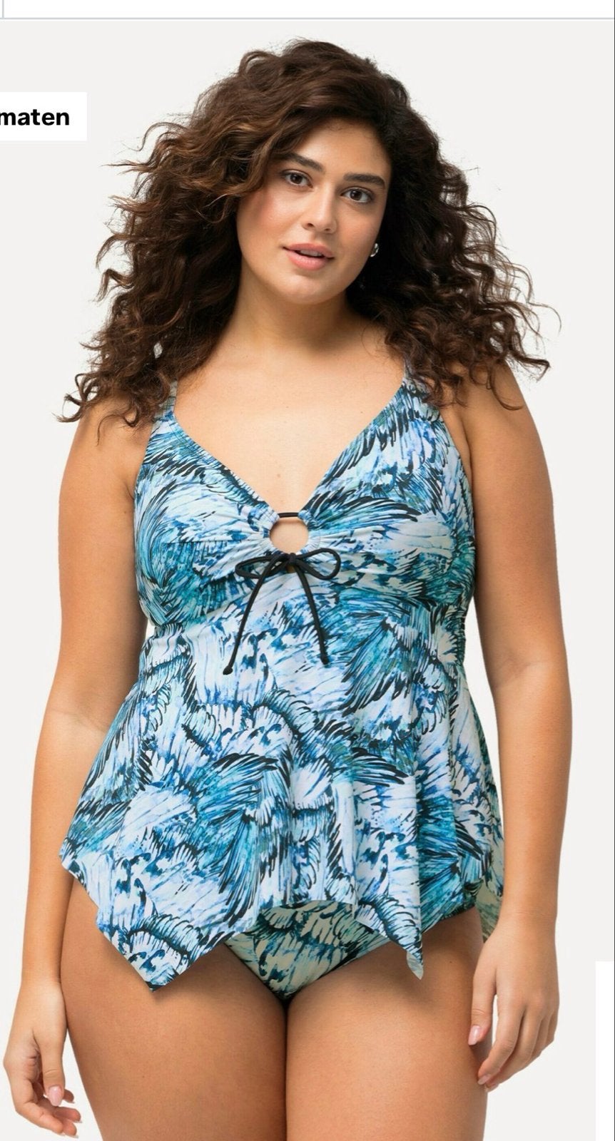Nieuw Ulla Popken 2-delig badpak maat 52, Kleding | Dames, Grote Maten, Eu, Nieuw, Ophalen of Verzenden, Lingerie of Zwemkleding