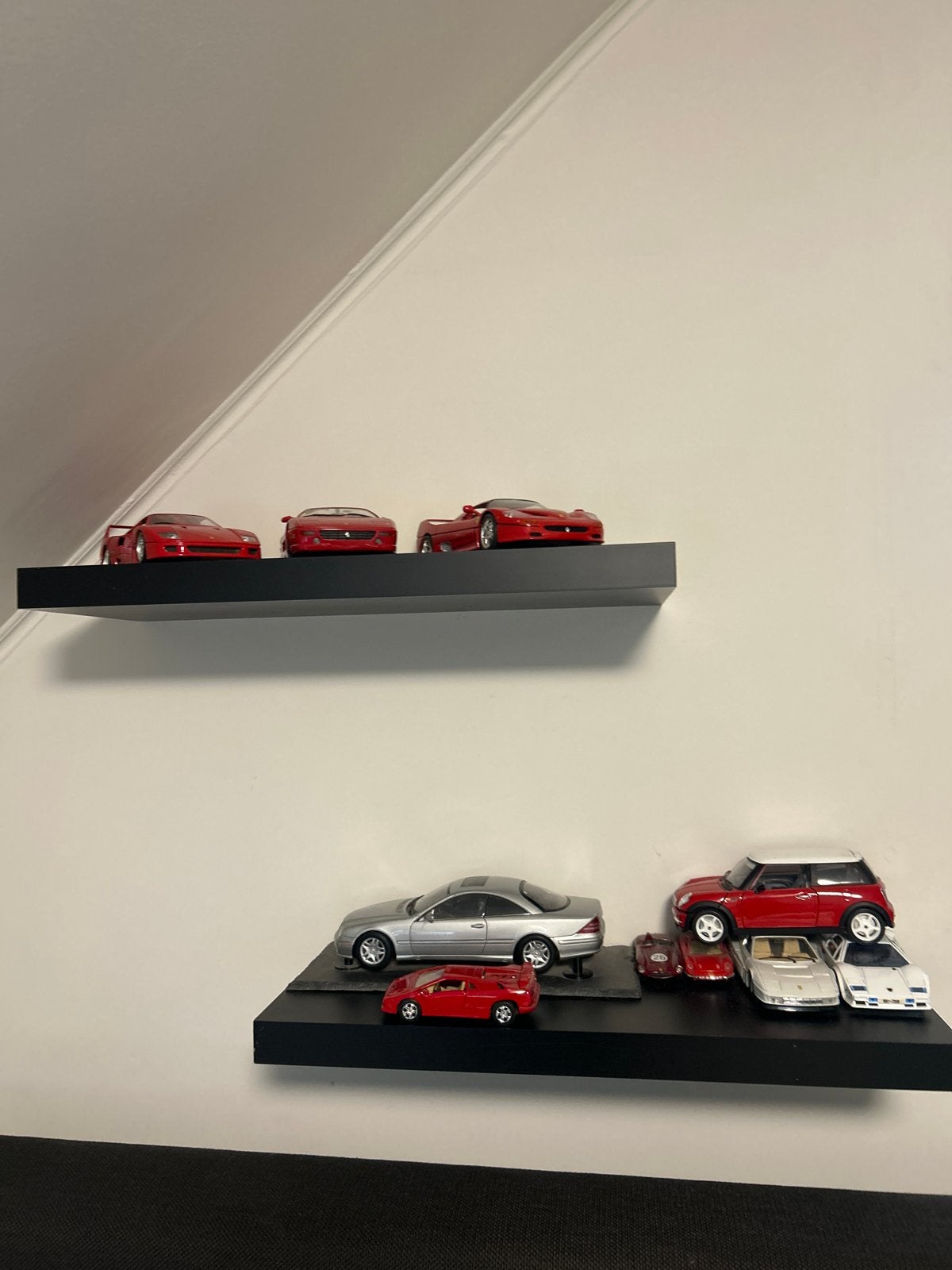Verzameling modelauto's: Ferrari, Mercedes, Mini, Hobby en Vrije tijd, Modelauto's | 1:43, Ophalen, Zo goed als nieuw, Auto, Overige merken