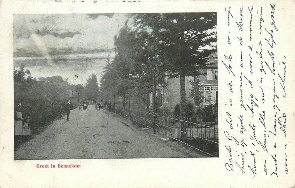 702-036-017 Bennekom, Verzenden, Voor 1920, Gelderland