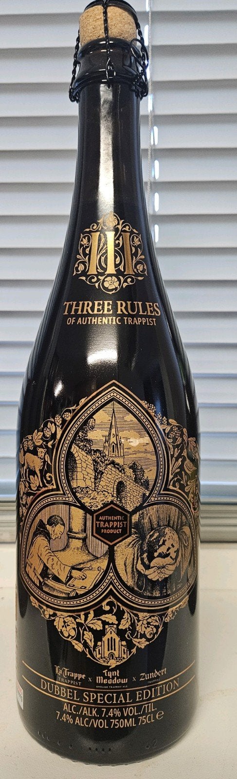 La Trappe Three Rules, Verzamelen, Biermerken, Ophalen of Verzenden, Nieuw, Flesje(s), La Trappe