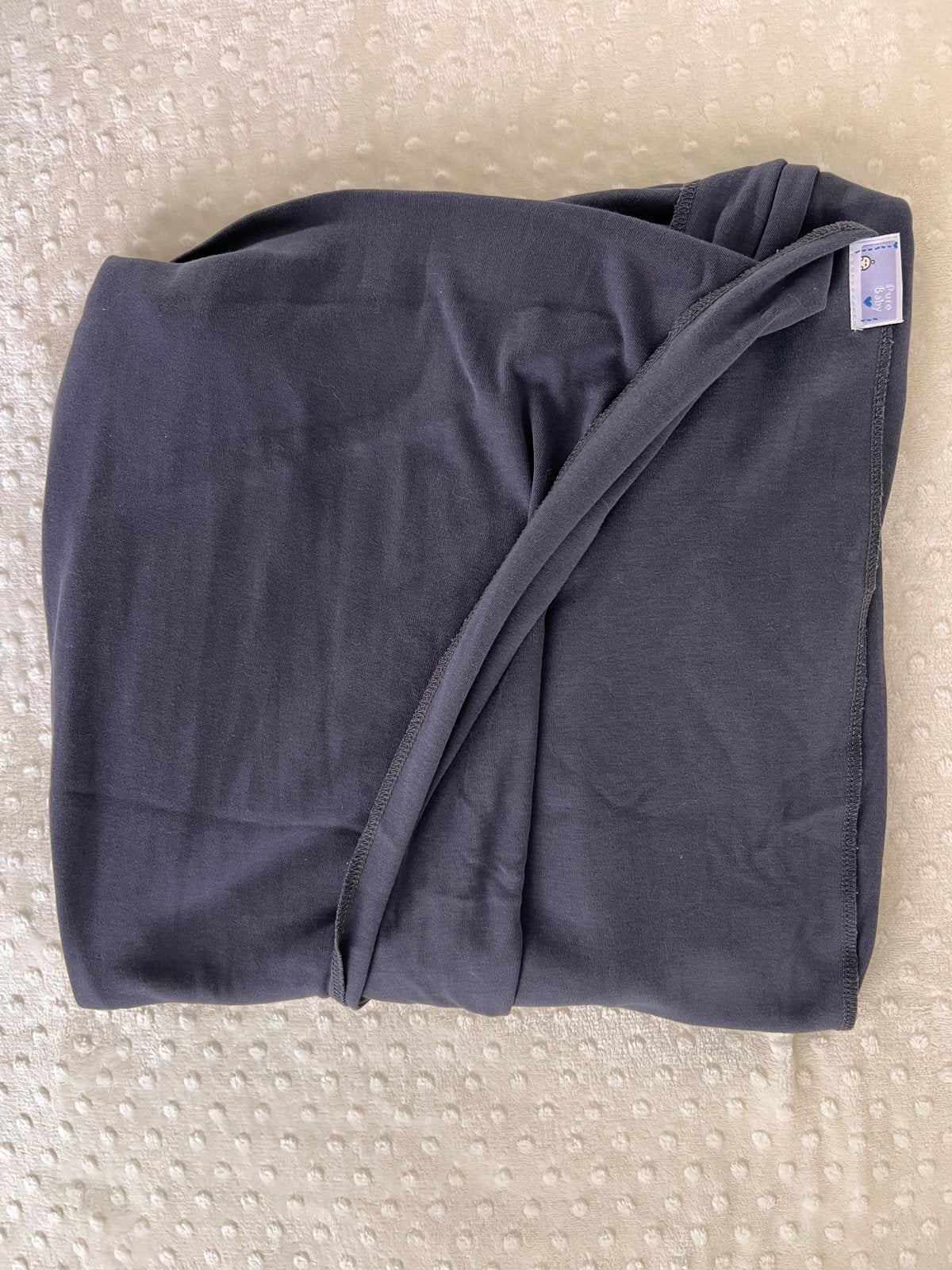 Comfortabele Baby Draagdoek - Grijs, 100% Katoen, Overige merken, Draagdoek, Ophalen of Verzenden, Zo goed als nieuw