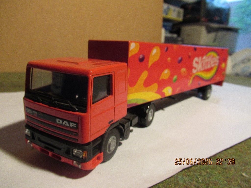 Lion toy DAF 95, Ophalen of Verzenden, Gebruikt, Bus of Vrachtwagen, Lion Toys