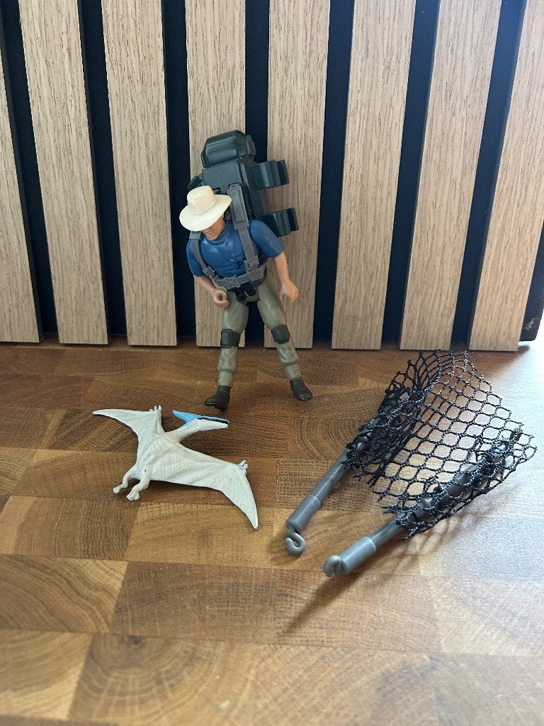 Jurassic Park Alan Grant actiefiguur, Ophalen of Verzenden, Gebruikt