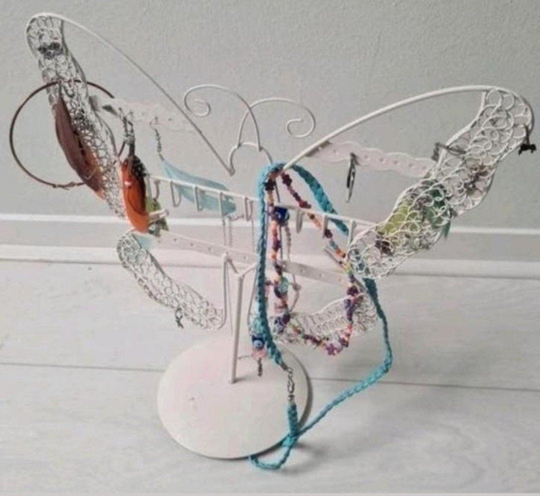 Sieraden opruimrekje met sieraden, Ophalen of Verzenden, Zo goed als nieuw, Overige kleuren, Overige typen