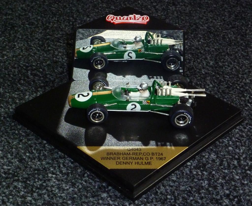 1967 - Brabham Repco BT24 - Denny Hulme - Winner German GP, Ophalen of Verzenden, Zo goed als nieuw, Auto, Overige merken