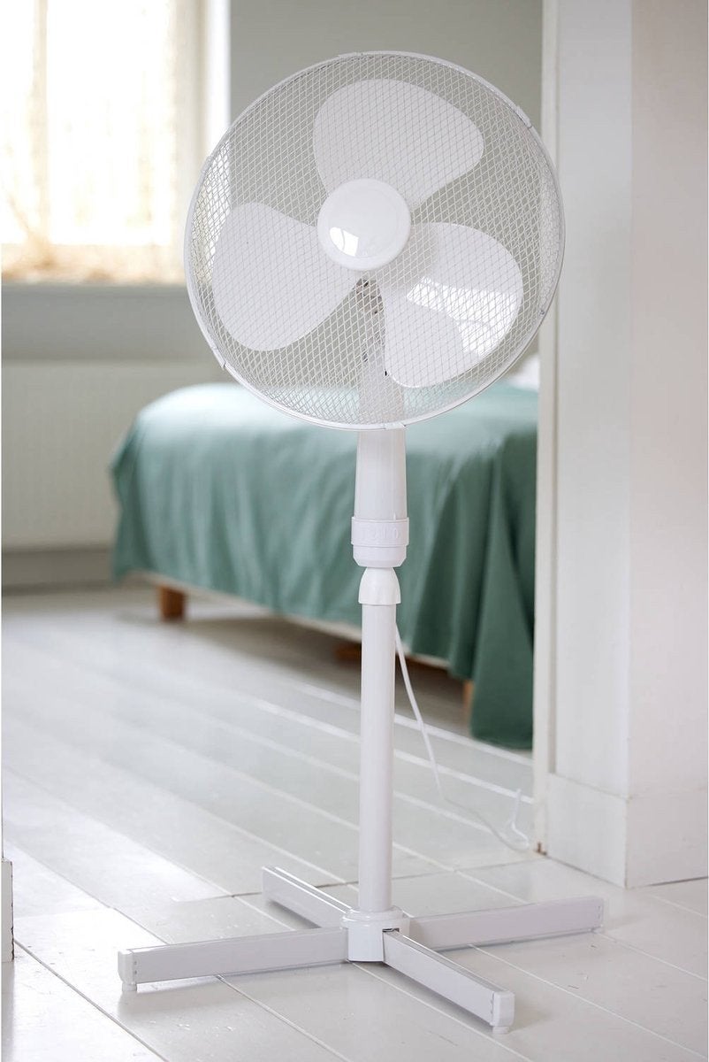 Ventilator  - Nieuw!! Wit - Perfect voor de warme dagen!, Witgoed en Apparatuur, Ventilatoren, Ophalen, Nieuw, Statiefventilator