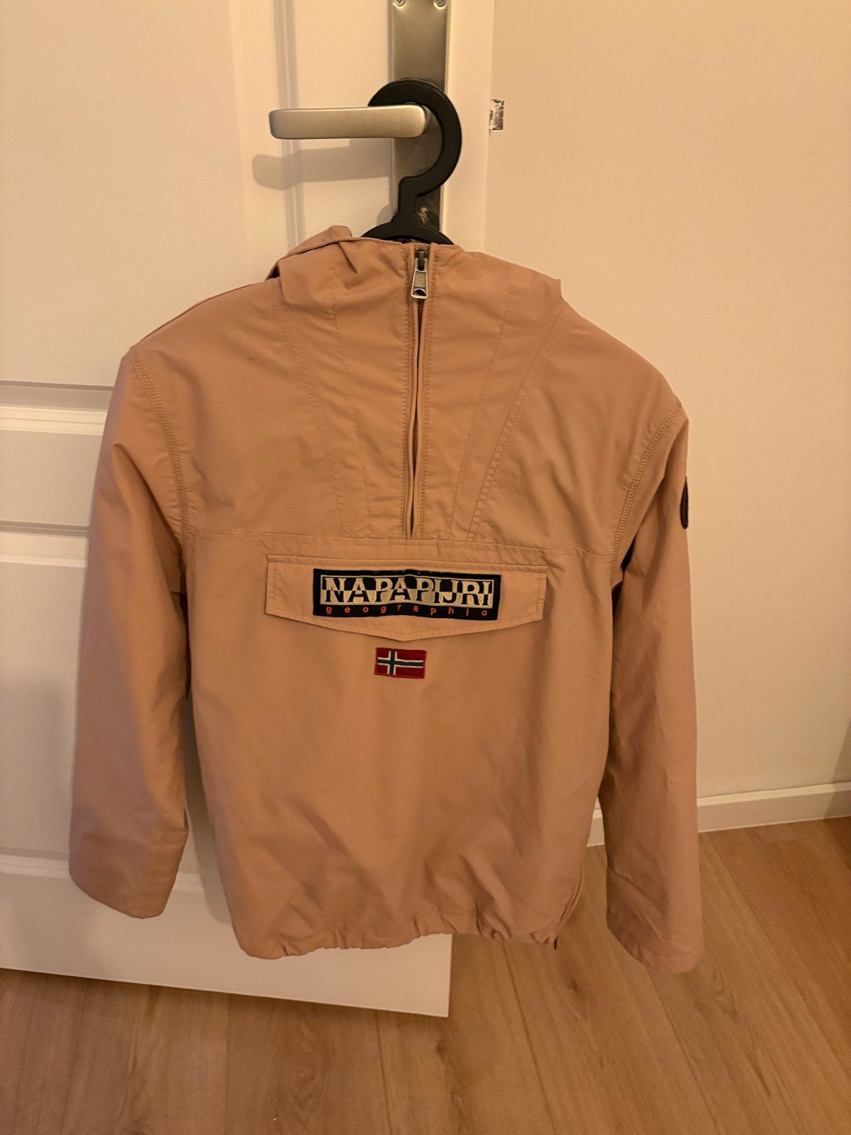 Napapijri jas beige maat S, Ophalen of Verzenden, Zo goed als nieuw, Maat 36 (S), Beige