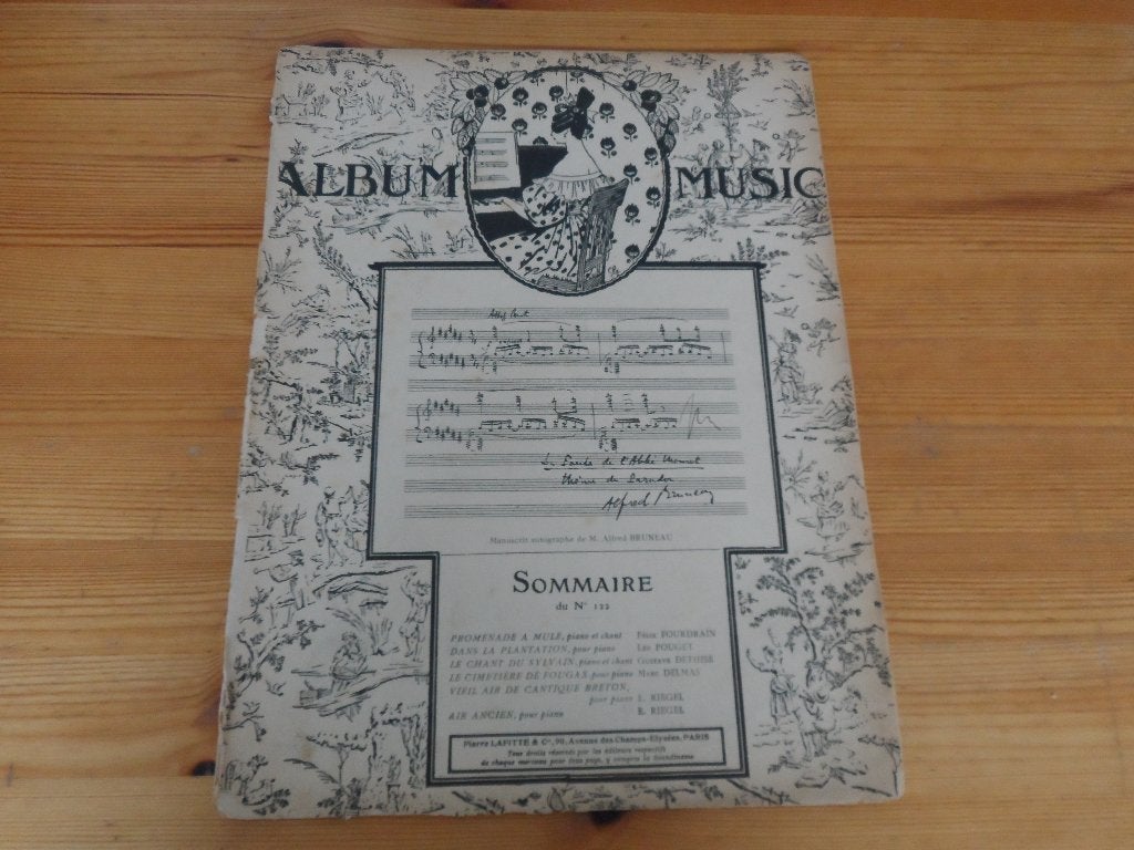 Felix fourdrain - promenade a mule, Piano, Gebruikt, Ophalen of Verzenden, Artiest of Componist