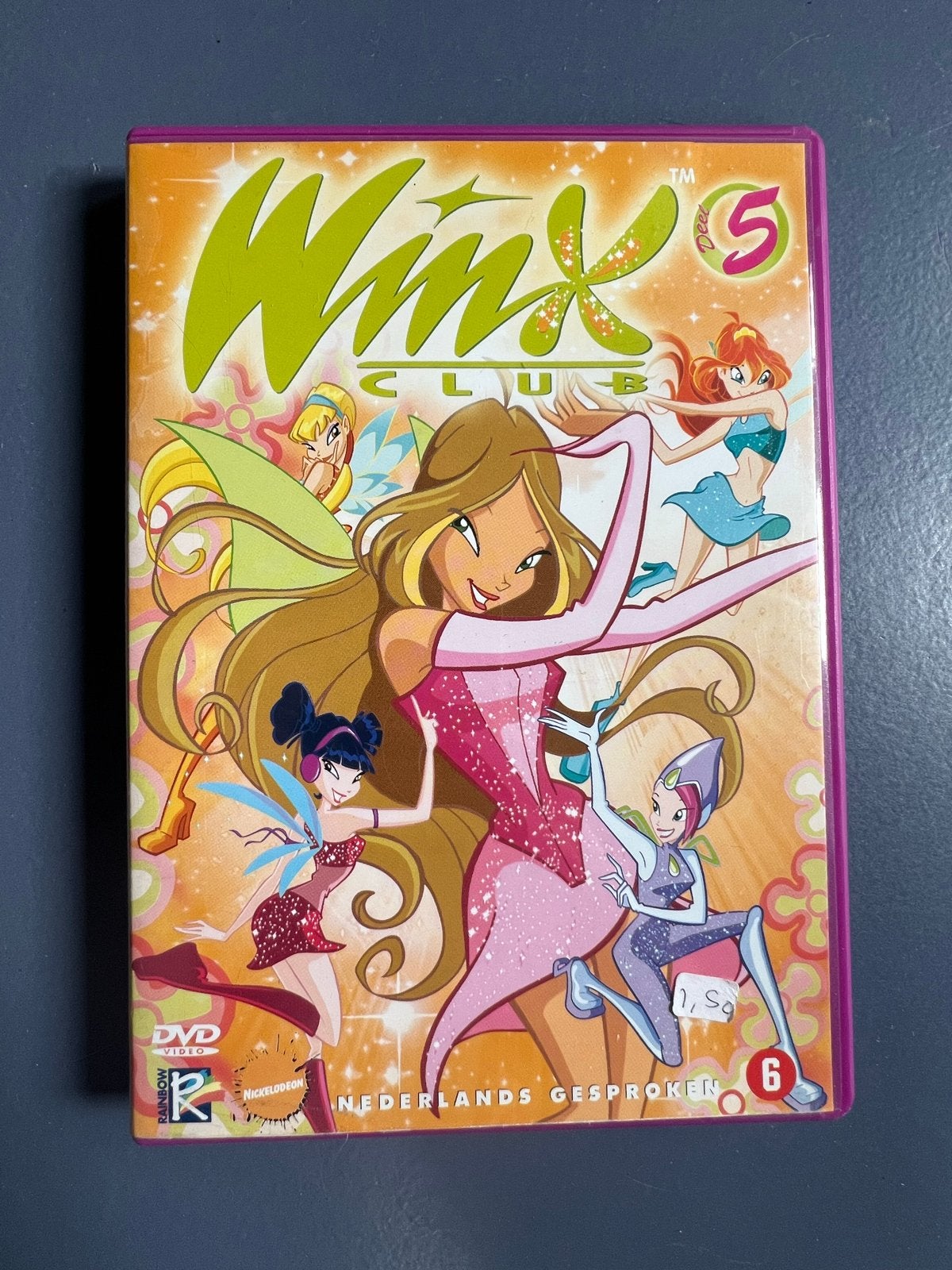 Winx Club DVD - Seizoen 5 - Nederlands Gesproken, Cd's en Dvd's, Gebruikt, Animatie, Tv-serie, Vanaf 6 jaar
