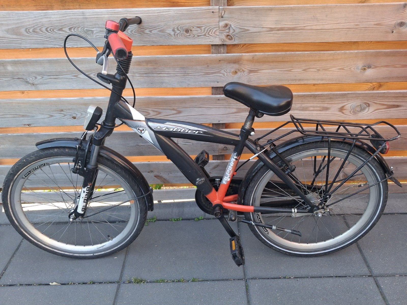 Alpina kinderfiets - Gebruikt, Ophalen, 20 inch of meer, Gebruikt, Velgrem