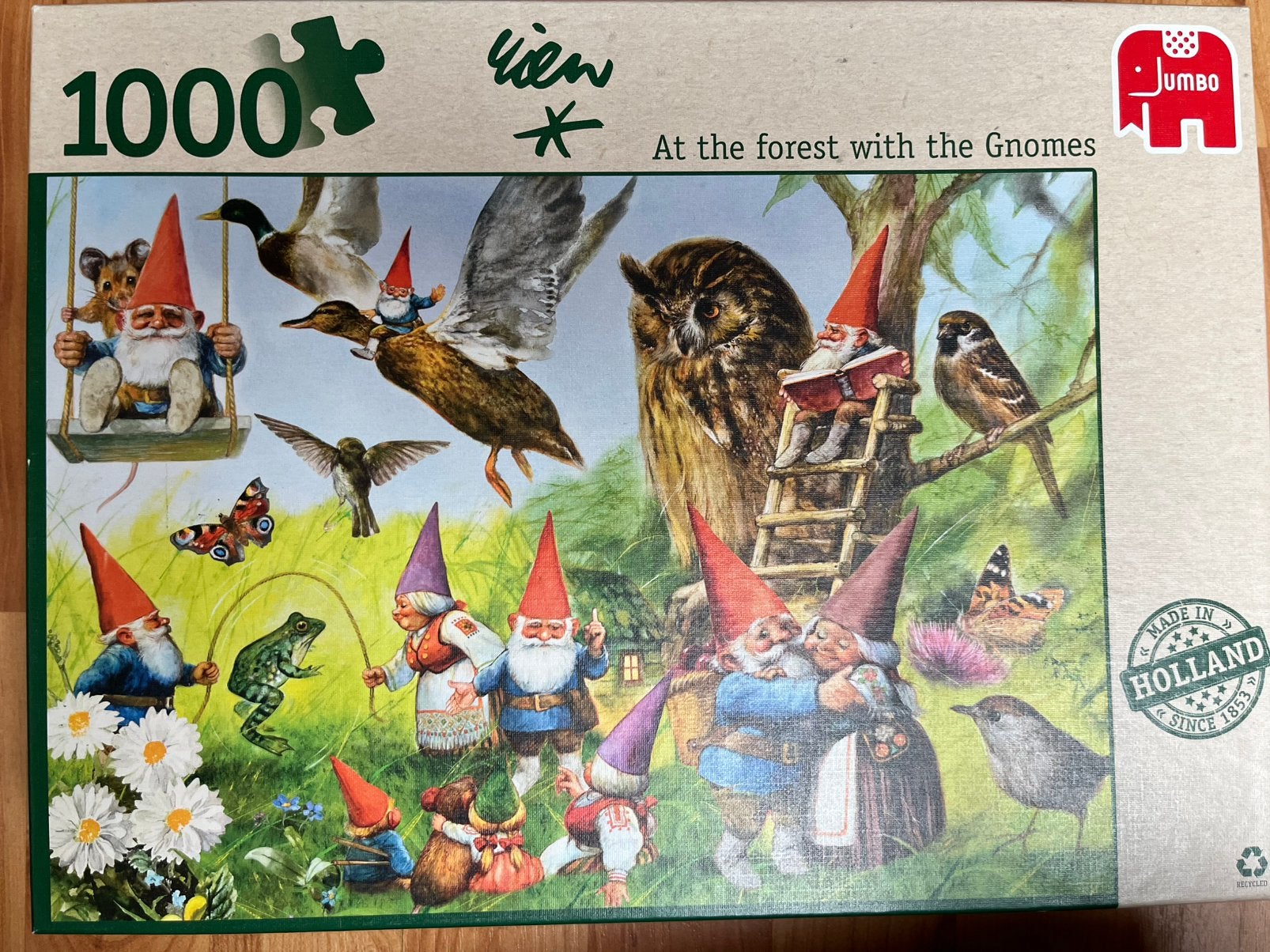 Legpuzzels, Ophalen, 500 t/m 1500 stukjes, Zo goed als nieuw