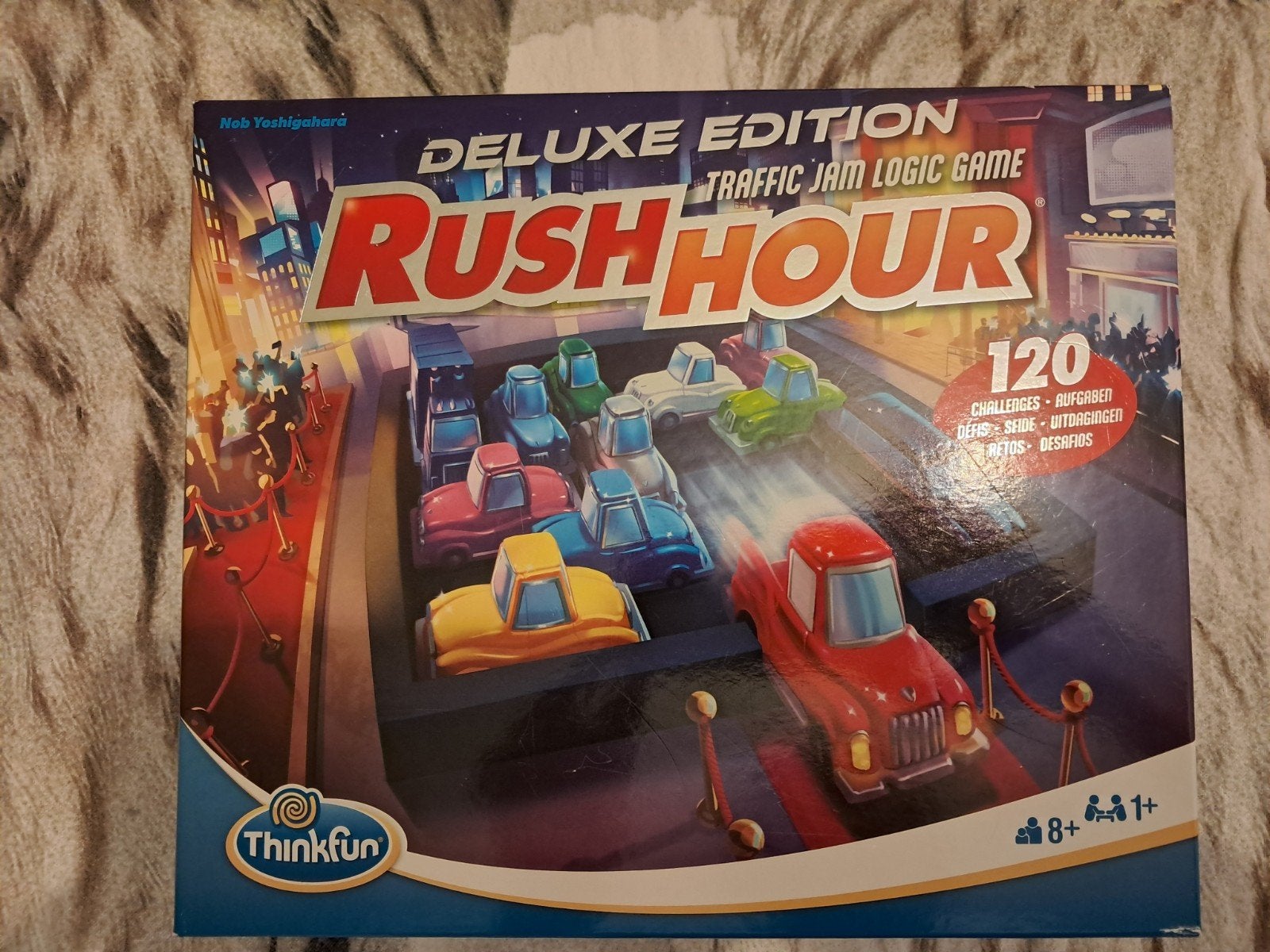 Rush Hour Deluxe Edition - soort SmartGame, Gebruikt, Een of twee spelers, Ophalen of Verzenden, ThinkFun