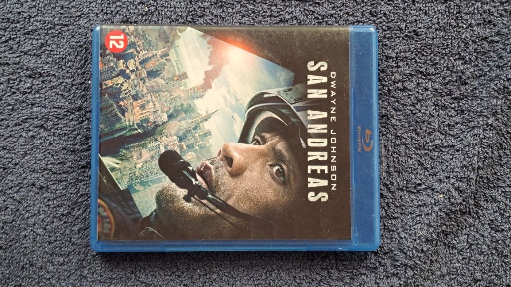 San Andreas "Blu Ray", Cd's en Dvd's, Ophalen of Verzenden, Zo goed als nieuw