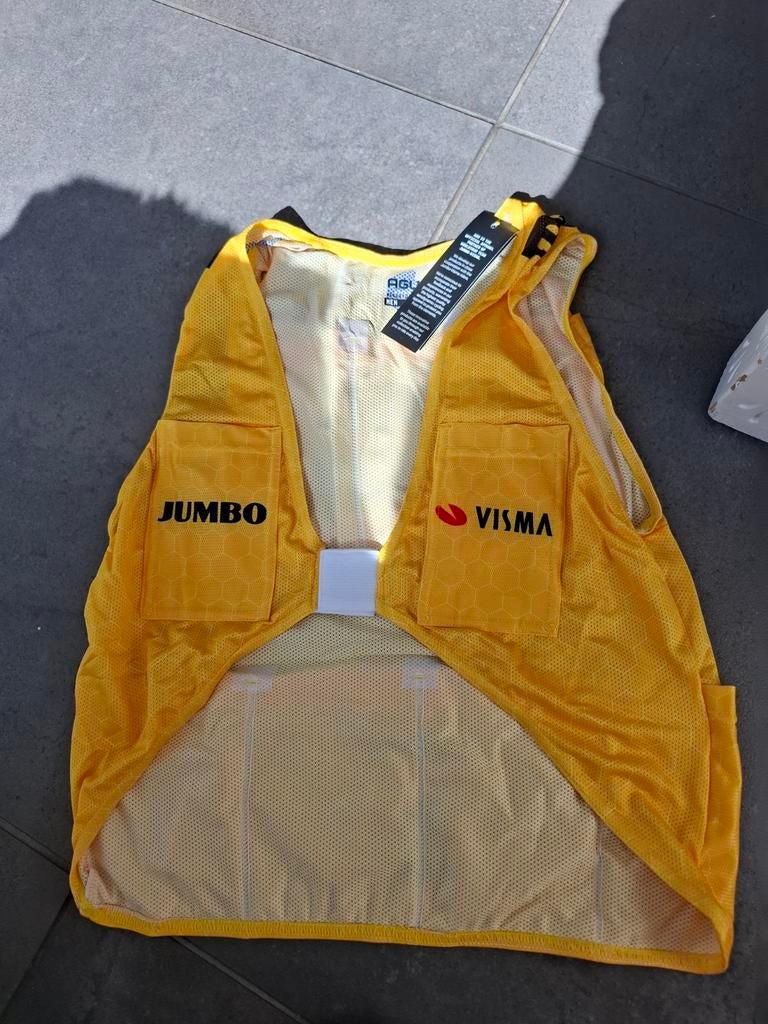 Jumbo visma body voor bidons mee te nemen maat s, Ophalen of Verzenden, Bovenkleding