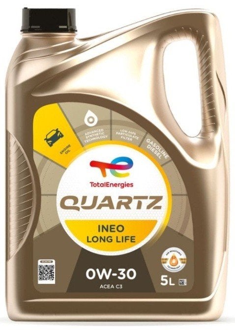Total Quartz Ineo Longlife 0W-30 Motorolie - 5L, Ophalen of Verzenden
