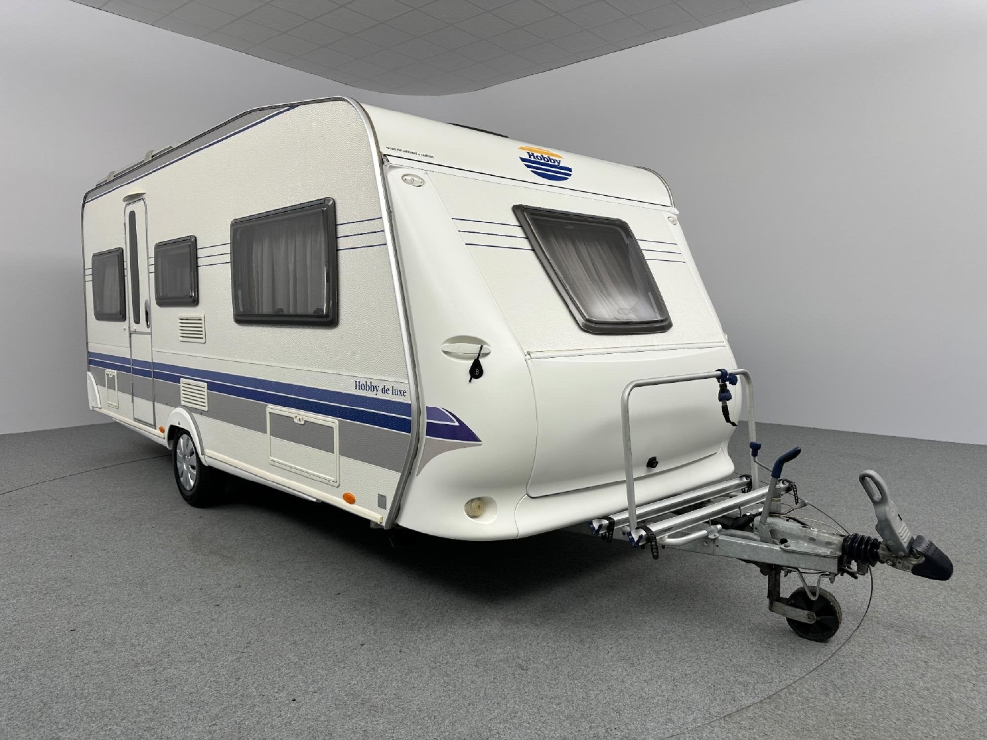 Hobby De Luxe Easy 495 UL Enkele bedden Fietsendragers, Koelkast, Rondzit, Hobby, Bedrijf