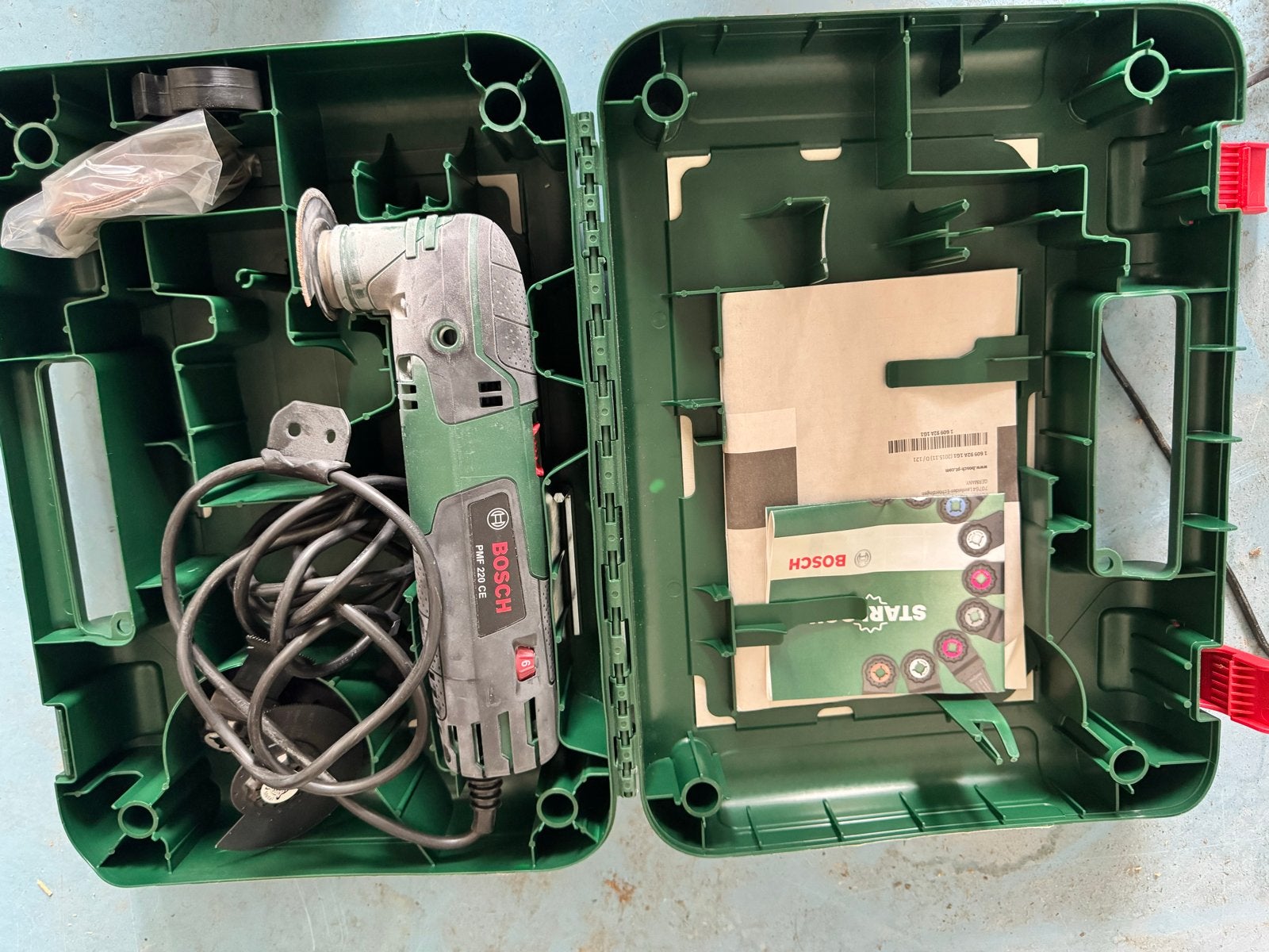 Bosch PMF 220 CE Multitool in Koffer - Zo goed als nieuw, Ophalen, Zo goed als nieuw, Multitool, Bosch