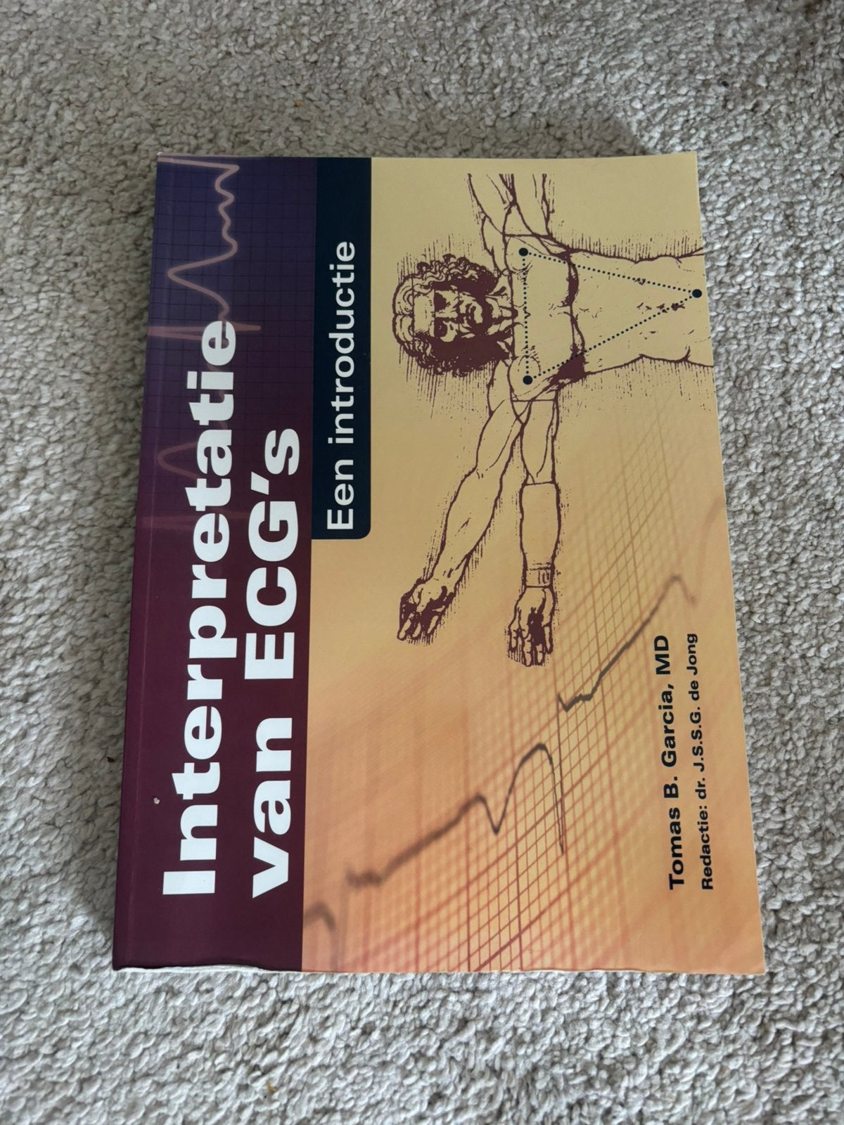 Leerboek ECG’s, Boeken, Studieboeken en Cursussen, Ophalen, Beta, Zo goed als nieuw