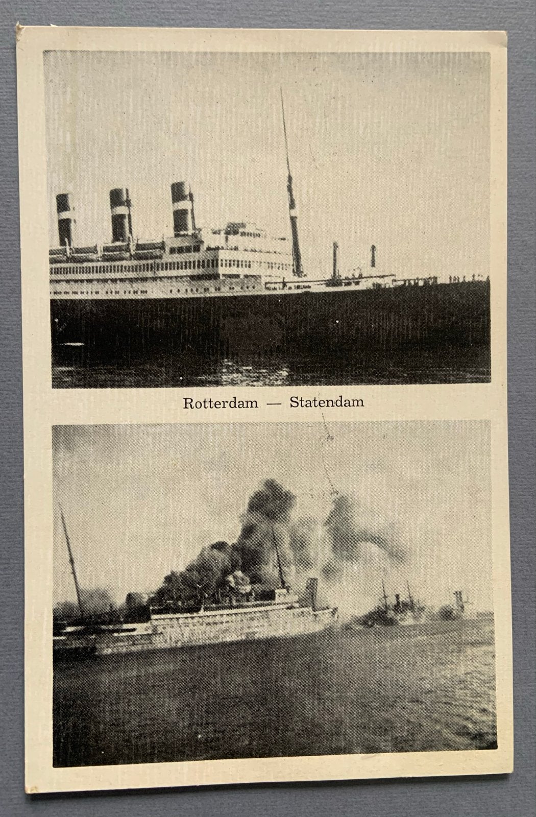 OuRotterdam - Statendam (blanco), Verzamelen, Verzenden, 1920 tot 1940, Ongelopen, Zuid-Holland