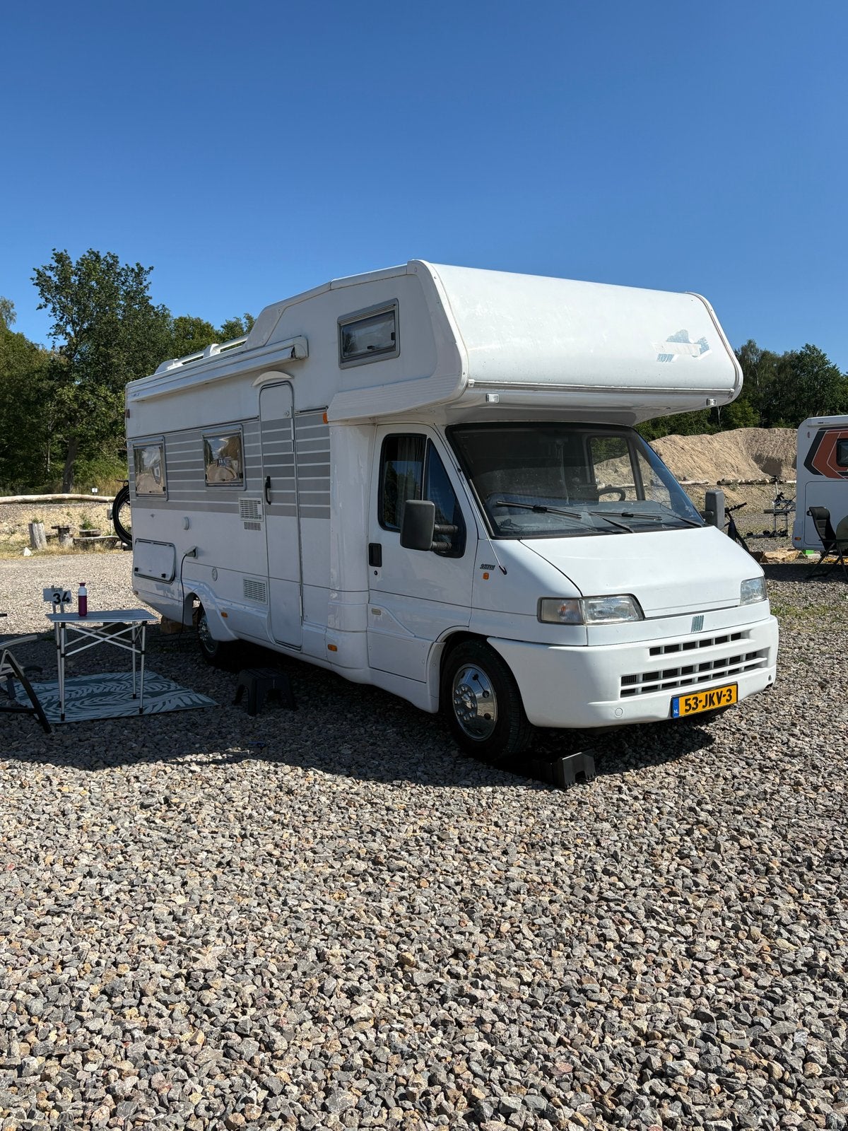 FIAT DUCATO Alkoof CAMPER 2.5 TDI - Ruim en Betrouwbaar, Alkoof, Fietsendrager, Particulier, Koelkast