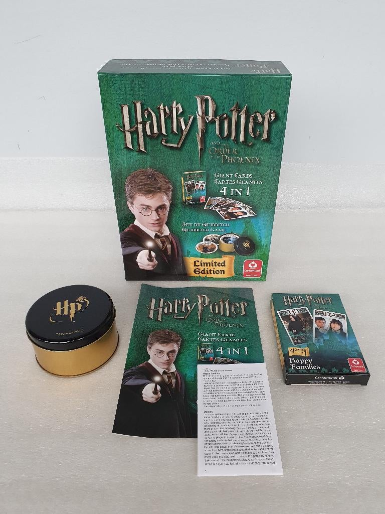 Gezelschapsspel Harry Potter: Giant Cards - Quidditch Game, Verzamelen, Ophalen