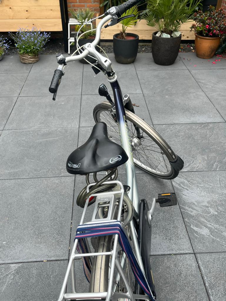 Giant fiets met slot en sleutel, alles werkt, Fietsen en Brommers, Fietsen | Dames | Damesfietsen, Gebruikt, Giant, Ophalen