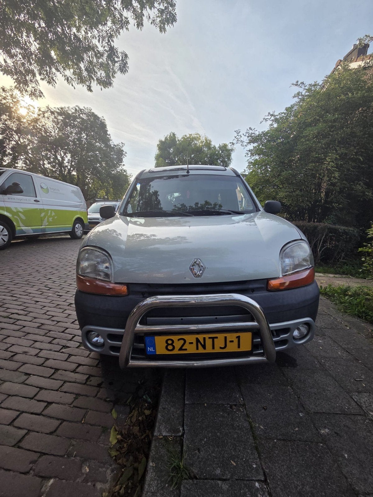 Renault Kangoo 1.6 16V 70KW 2002 Grijs, 40 €/maand, Handgeschakeld, Kangoo, Particulier