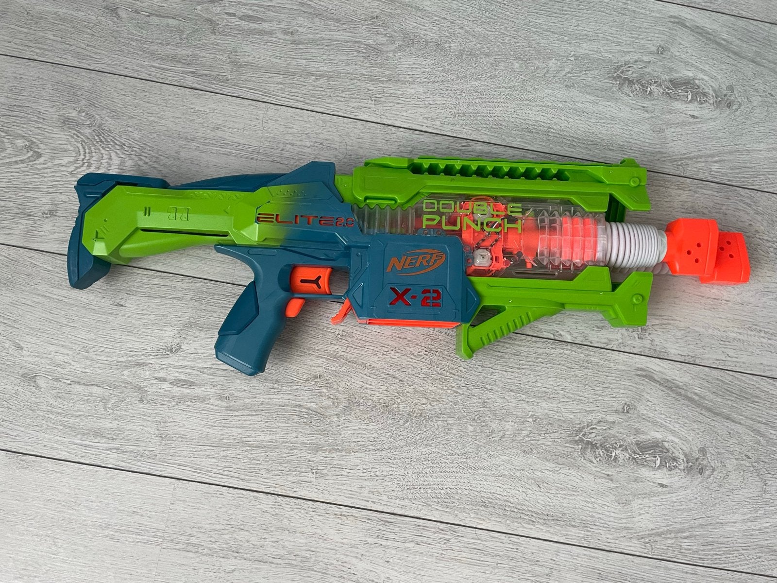 Nerf Elite 2.0 Double Punch Blaster, Ophalen, Zo goed als nieuw, Jongen of Meisje