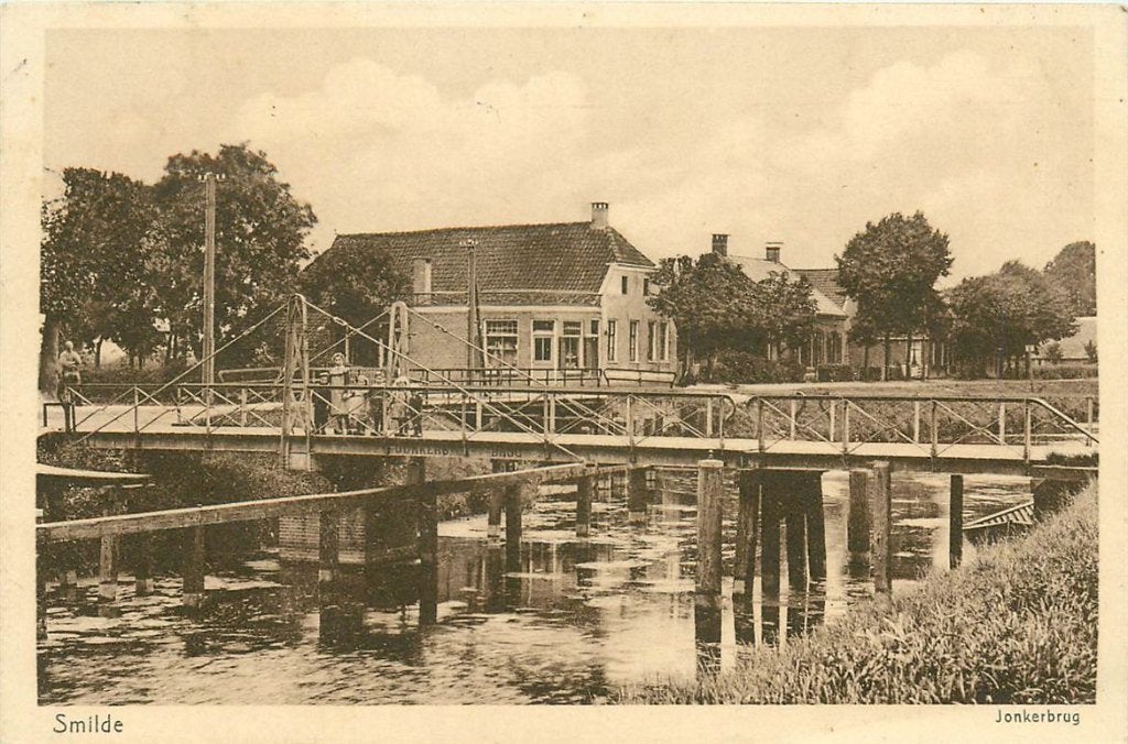 702-038-009 Smilde Jonkerbrug, Verzenden, Voor 1920, Drenthe